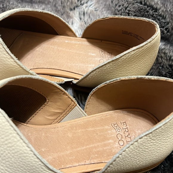 Frye & Co. d’orsay leather flats - Picture 3 of 4